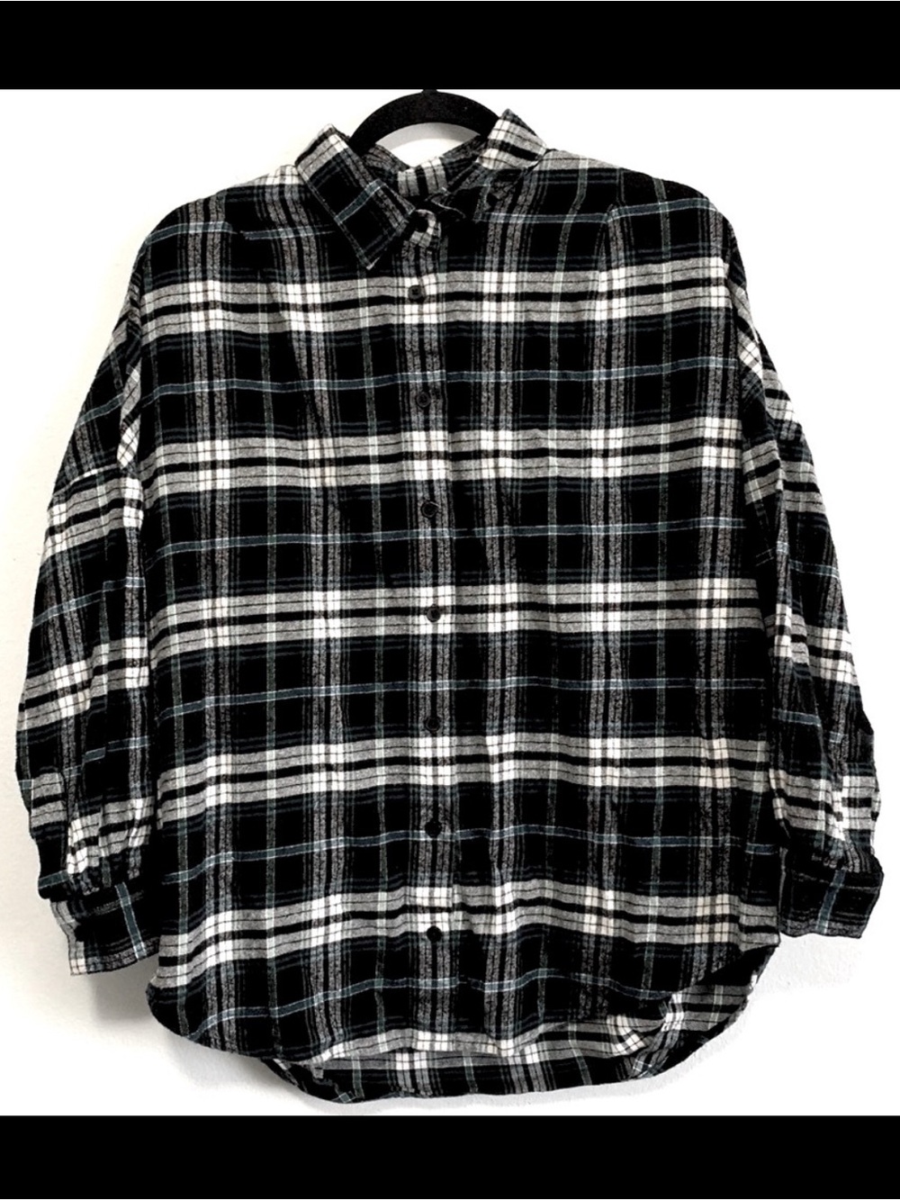 French Connection Plaid Flannel Shirt